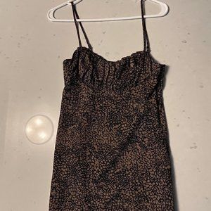 Urban Outfitters Brown/Black Mini Dress